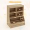 34.5" Kids Bookshelf with 5 Bins for Playroom and Living Room - 26.5" x 16" x 34.5" (L x W x H)